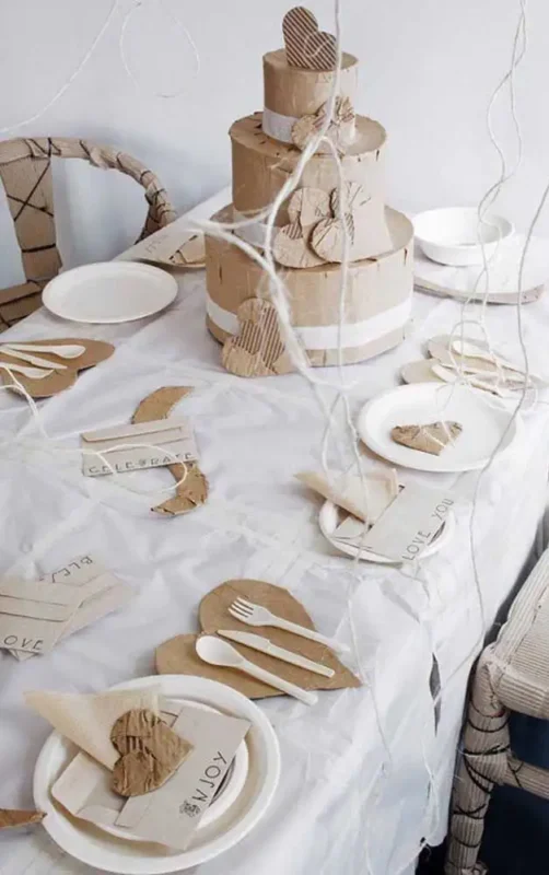 bodas de papel decoracao