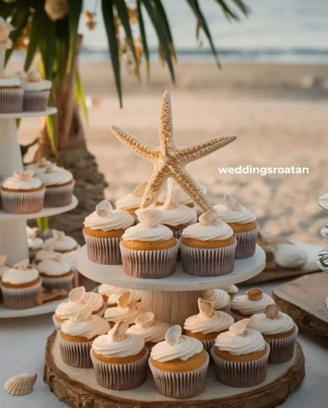 paleta de cores para casamento na praia com tons areia