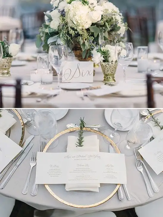 Papelaria de bodas de prata